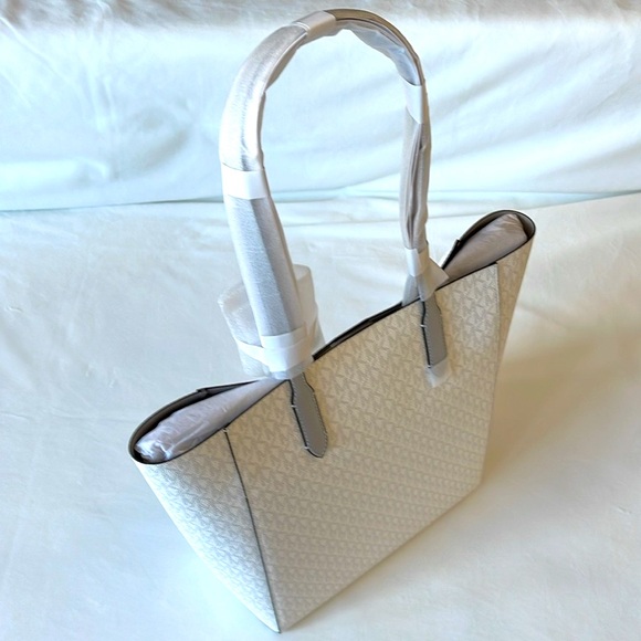 Michael Kors Vincent Large Logo Tote Bag With Card Case - Picture 12 of 16